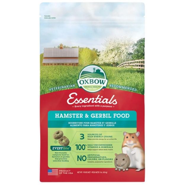 Εικόνα της Oxbow Essentials Hamster/Gerbil 454gr
