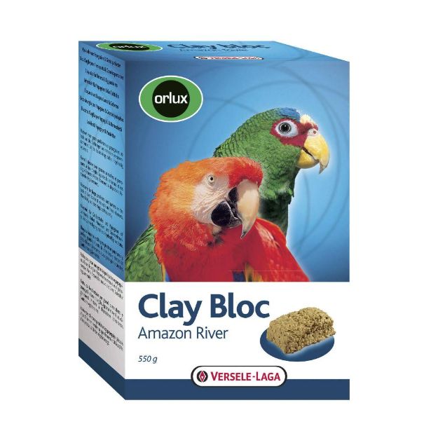 Orlux Clay Block 550gr για παπαγάλους – Bark and Bite