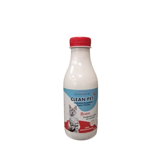 Osmocare Clean Pet εξουδετερωτής οσμών για άμμο γάτας και κατοικίδια
