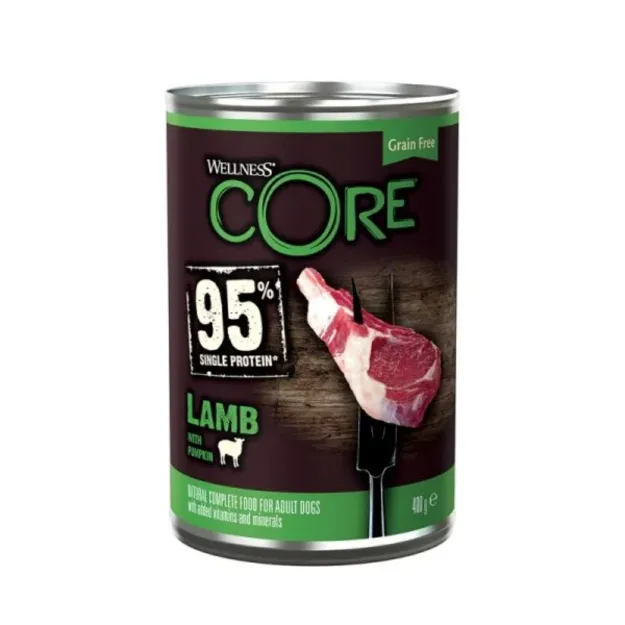 Core WD Single Protein Αρνί και Κολοκύθα 400γρ υγρή τροφή σκύλου