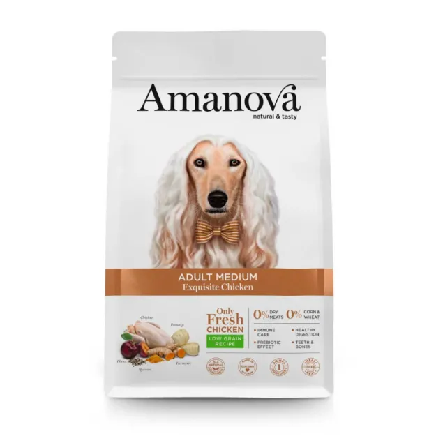Amanova Adult Exquisite Chicken 2kg - Low Grain τροφή σκύλου με φρέσκο κοτόπουλο - Bark and Bite Θεσσαλονίκη