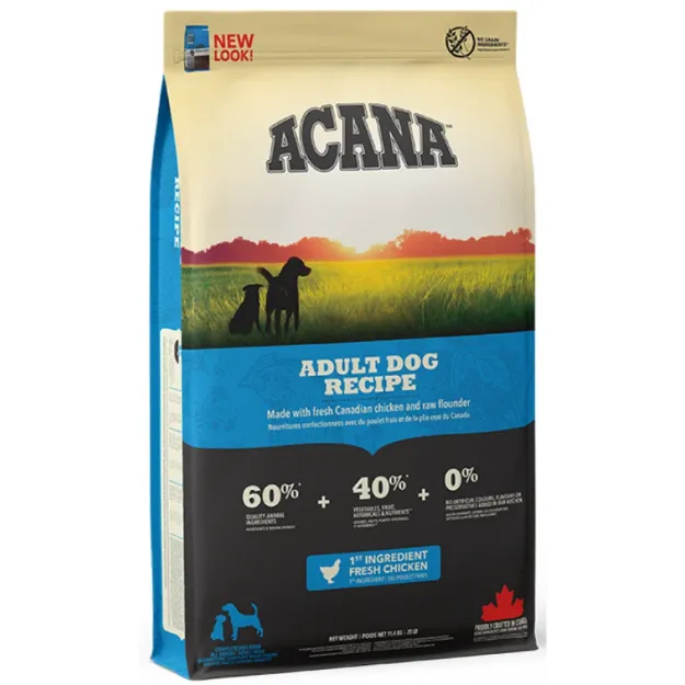 Acana Adult Dog 11.4kg Recipe - Ξηρά τροφή σκύλου - Bark and Bite Θεσσαλονίκη