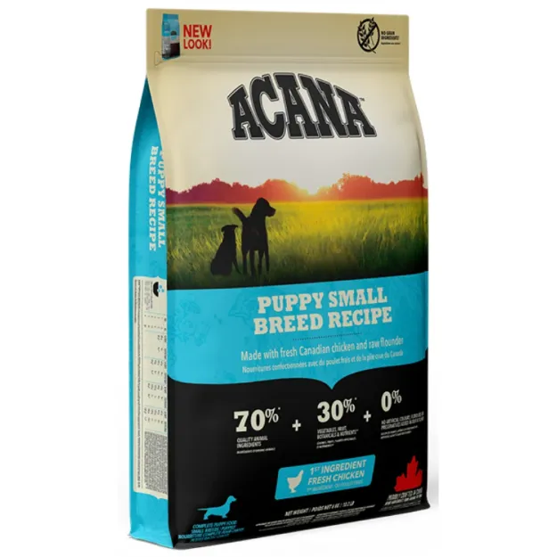 Acana Puppy Small Breed 2kg Recipe - Ξηρά τροφή για κουτάβια μικρόσωμων φυλών - Bark and Bite Θεσσαλονίκη