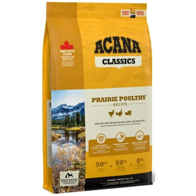 Acana-Prairie-Poultry-9.7kg-τροφή-σκύλου-Bark-and-Bite-Thessaloniki