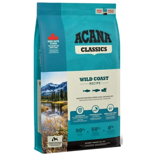 Acana-Wild-Coast-9.7kg-τροφή-σκύλου-ψάρι-Bark-and-Bite-Thessaloniki